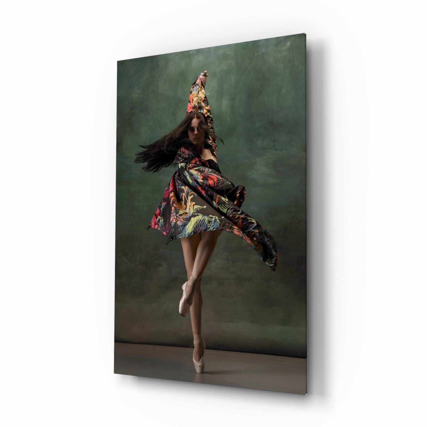 Ballerina Glass Wall Art