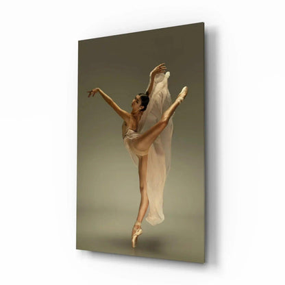 Ballerina Glass Wall Art - LUXARTDECO