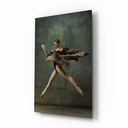 Ballerina Glass Wall Art - LUXARTDECO