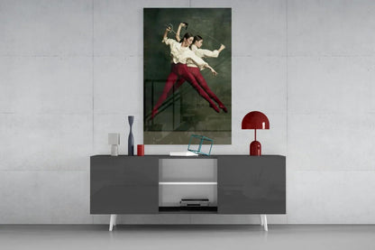 Fencing Glass Wall Art - LUXARTDECO