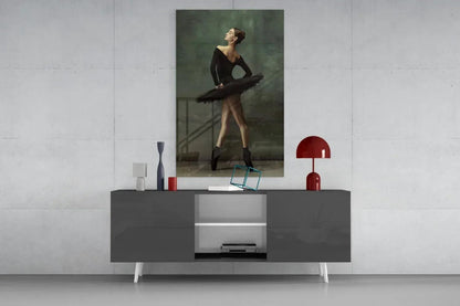 Ballerina Glass Wall Art - LUXARTDECO