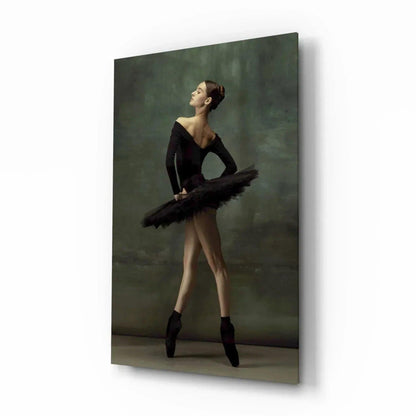 Ballerina Glass Wall Art - LUXARTDECO
