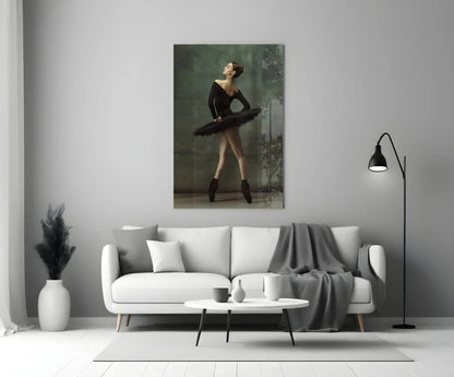 Ballerina Glass Wall Art - LUXARTDECO