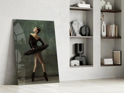 Ballerina Glass Wall Art - LUXARTDECO