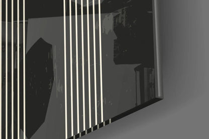 Three Dots Glass Wall Art - LUXARTDECO
