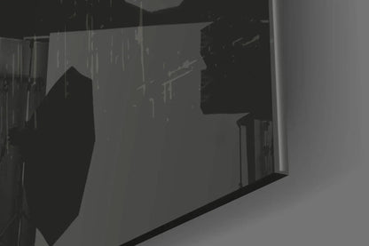 Two Dots Glass Wall Art - LUXARTDECO