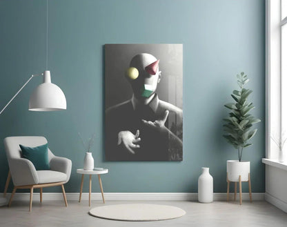Juggler Glass Wall Art - LUXARTDECO