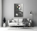 Juggler Glass Wall Art