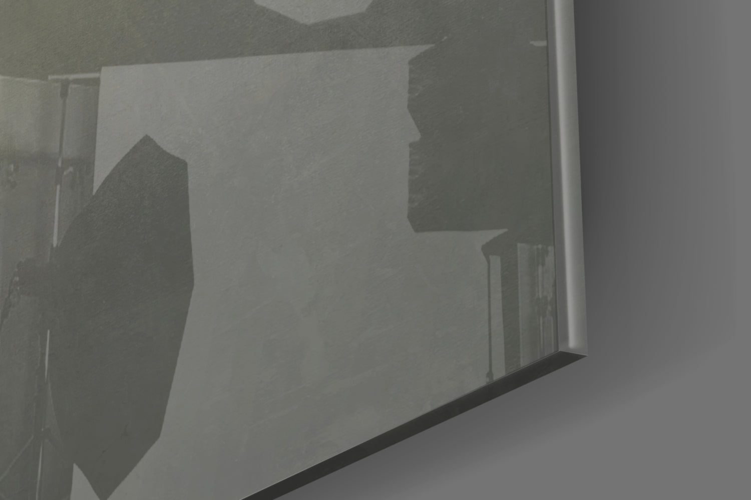 Masks Glass Wall Art