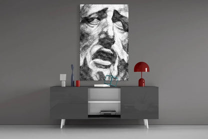Melting Mind Glass Wall Art - LUXARTDECO