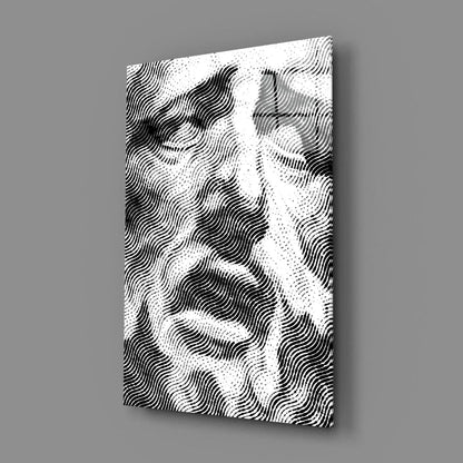 Melting Mind Glass Wall Art - LUXARTDECO