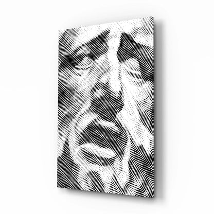 Melting Mind Glass Wall Art - LUXARTDECO
