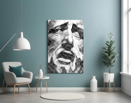 Melting Mind Glass Wall Art - LUXARTDECO