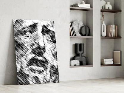 Melting Mind Glass Wall Art - LUXARTDECO