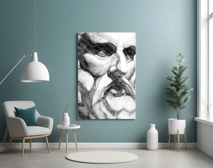 Authority Glass Wall Art - LUXARTDECO