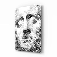 Sadness Glass Wall Art - LUXARTDECO