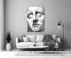 Sadness Glass Wall Art - LUXARTDECO