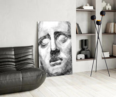 Sadness Glass Wall Art - LUXARTDECO