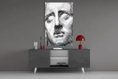 Sadness Glass Wall Art - LUXARTDECO