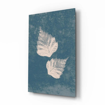 Falling Leaves Glass Wall Art - LUXARTDECO