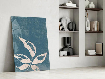 Leaves Glass Wall Art - LUXARTDECO