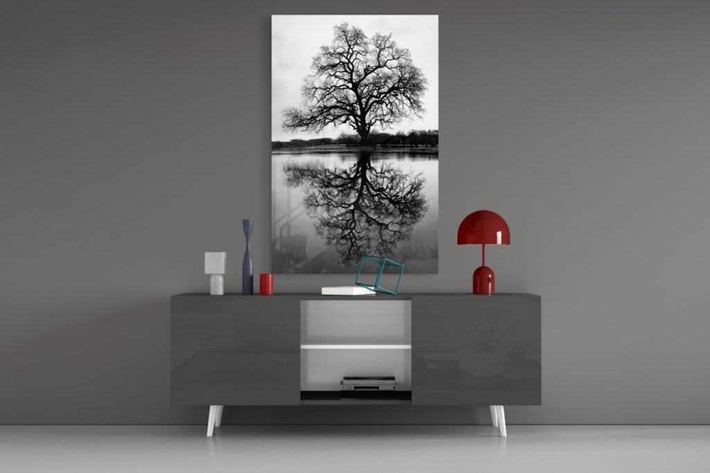 Tree Glass Wall Art