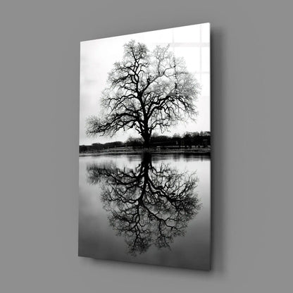 Tree Glass Wall Art - LUXARTDECO