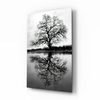 Tree Glass Wall Art