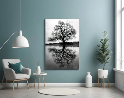 Tree Glass Wall Art - LUXARTDECO