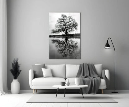Tree Glass Wall Art - LUXARTDECO