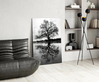 Tree Glass Wall Art - LUXARTDECO