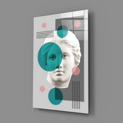 Statue Glass Wall Art - LUXARTDECO