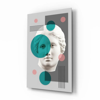 Statue Glass Wall Art - LUXARTDECO