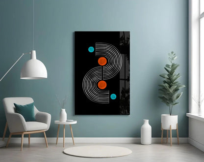 Pattern Glass Wall Art - LUXARTDECO