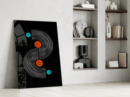 Pattern Glass Wall Art - LUXARTDECO