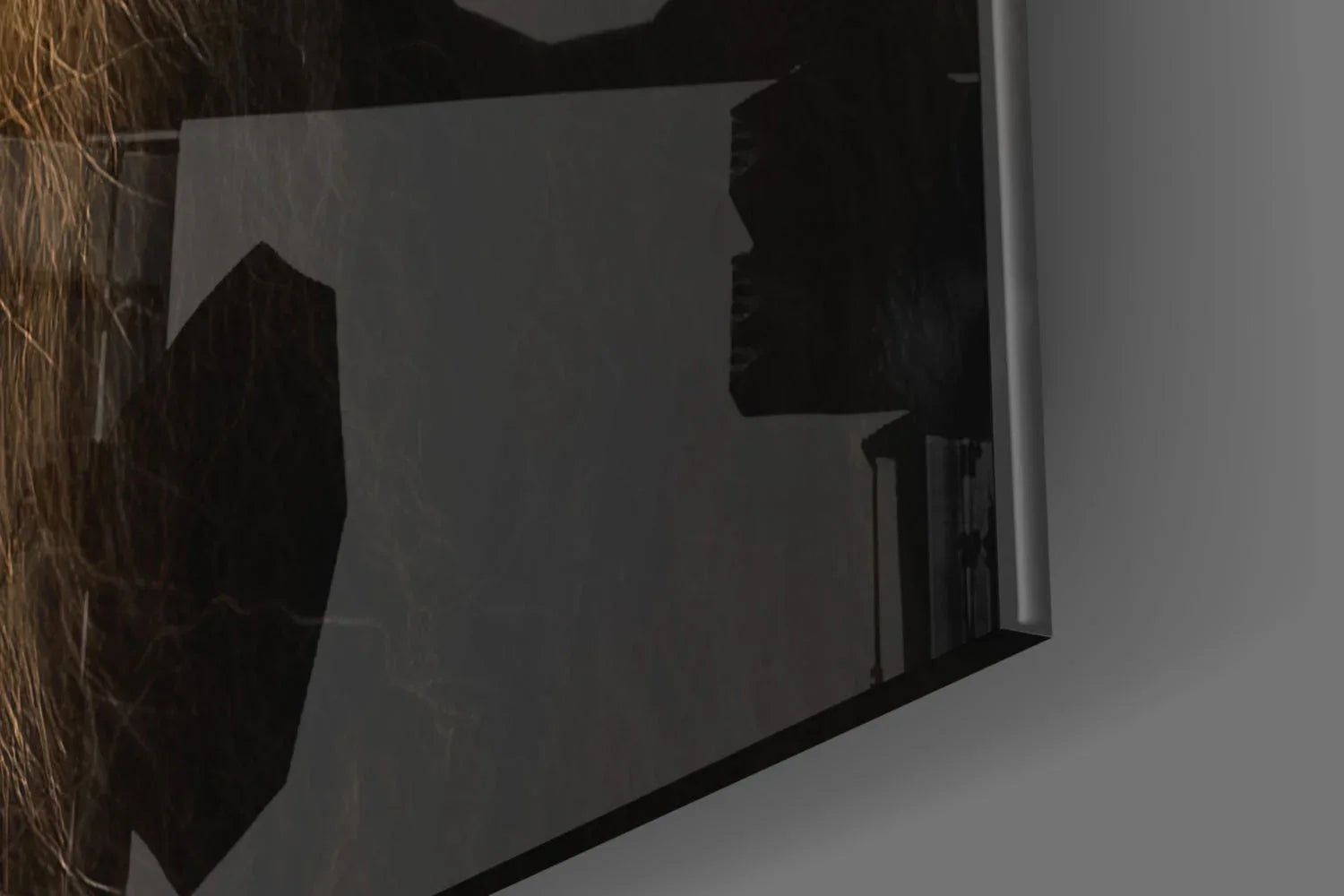 Lion Glass Wall Art - LUXARTDECO