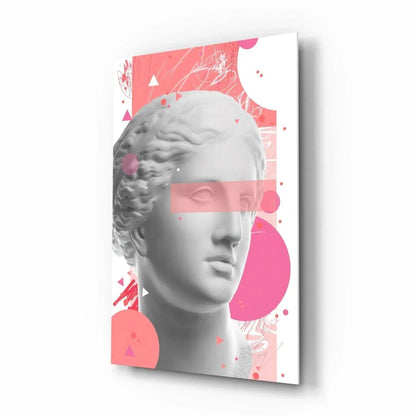 Statue Glass Wall Art - LUXARTDECO