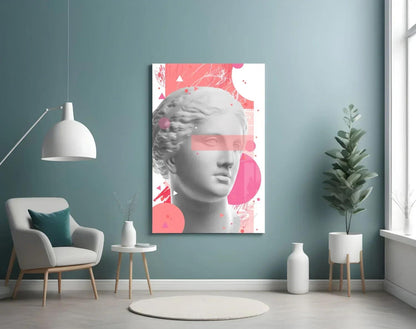 Statue Glass Wall Art - LUXARTDECO