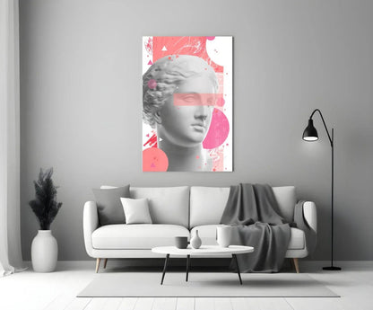 Statue Glass Wall Art - LUXARTDECO