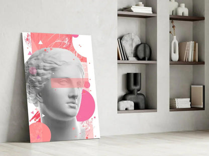Statue Glass Wall Art - LUXARTDECO