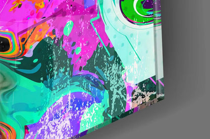Eagle Eye Glass Wall Art - LUXARTDECO