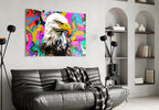 Eagle Eye Glass Wall Art - LUXARTDECO