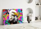 Eagle Eye Glass Wall Art - LUXARTDECO