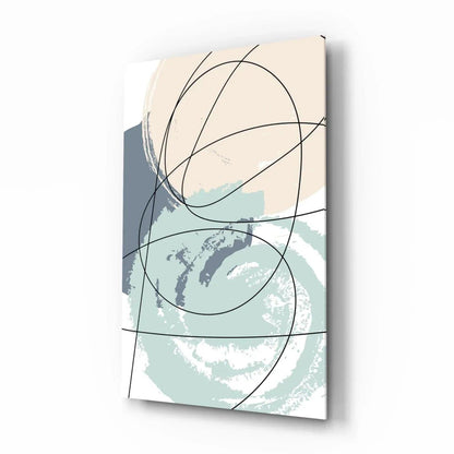 Chaotic Glass Wall Art - LUXARTDECO