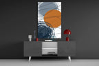 Chaotic Glass Wall Art - LUXARTDECO