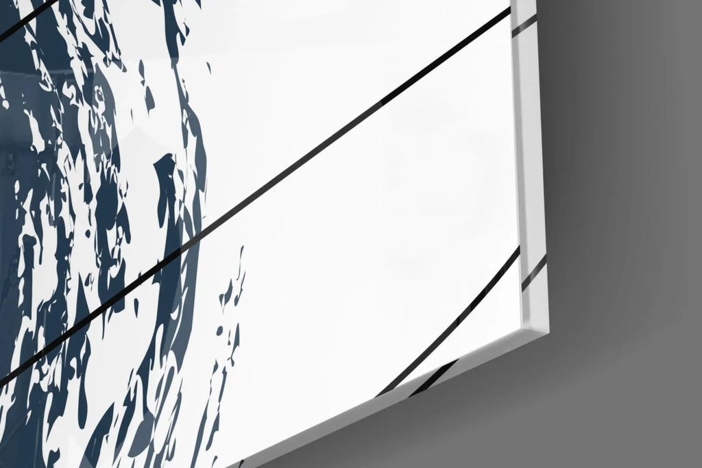 Chaotic Glass Wall Art - LUXARTDECO