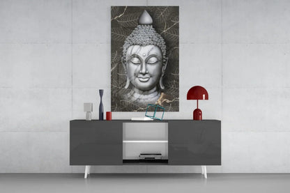 Buddha Glass Wall Art - LUXARTDECO