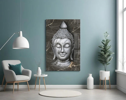 Buddha Glass Wall Art - LUXARTDECO