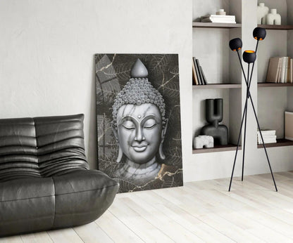 Buddha Glass Wall Art - LUXARTDECO