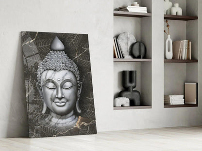 Buddha Glass Wall Art - LUXARTDECO